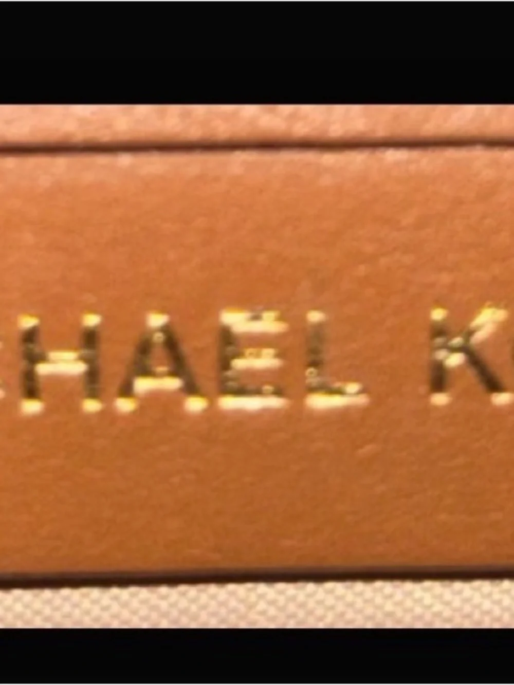 Brand New: Michael Kors Christina Large Signature MK Logo Shoulder Bag